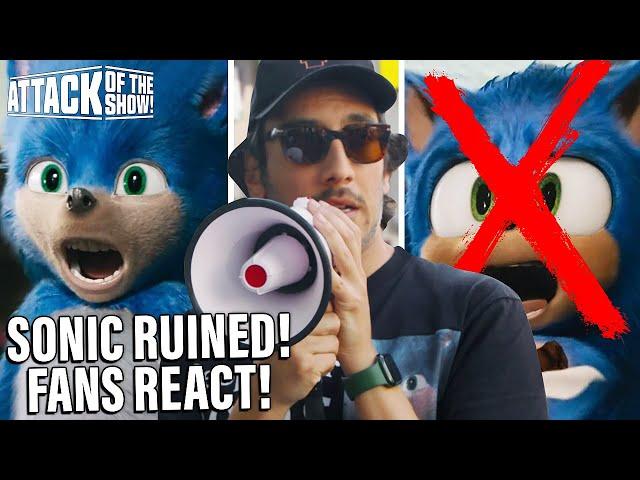 Sonic Is RUINED! People React! Kassem G on the Street