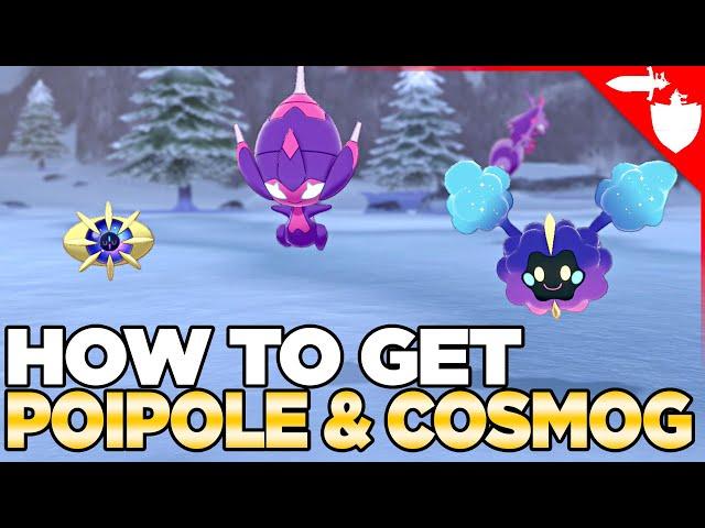 How to Get Poipole, Cosmog, Naganadel, & Cosmoem in Crown Tundra - Pokemon Sword and Shield DLC