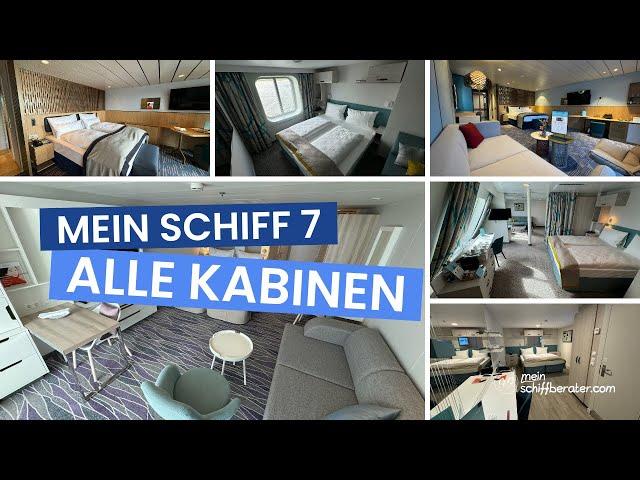 Mein Schiff 7: Alle Kabinen