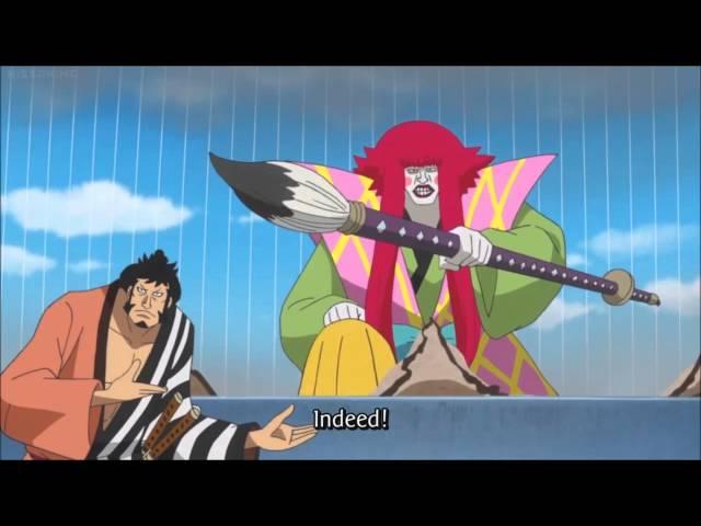 Usopp and Kanjuro - One piece