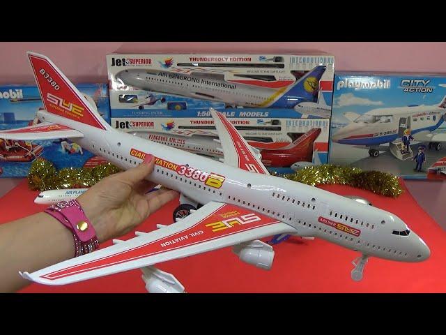 UNBOXING BEST PLANES: Jambo Boeing 737 B-3380 Airbus A380