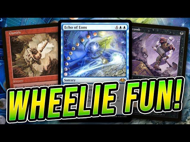 WHEELIE GOOD TIME! Rakdos Draw 7s — Entomb, Gamble, + Echo of Eons (MTG Legacy) Magic: The Gathering