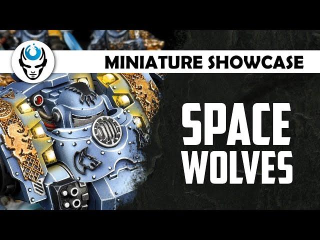 SPACE WOLVES ARMY - LVL 4/5/6 MINIATURE SHOWCASE 4K