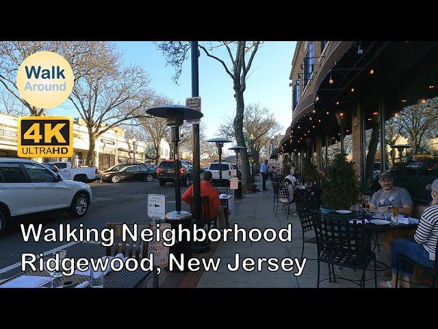 【4K60】 Walking - Ridgewood, New Jersey (Best Place to live in Bergen County)