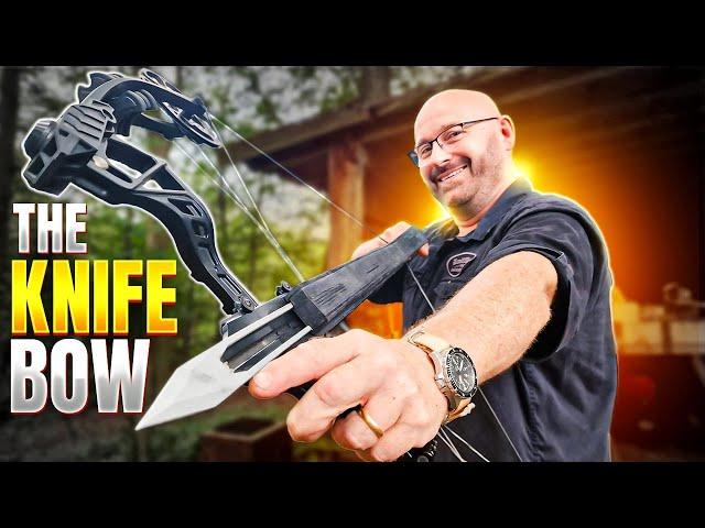 Better than ADAM ČELADÍN? Shooting KNIVES with the bow.