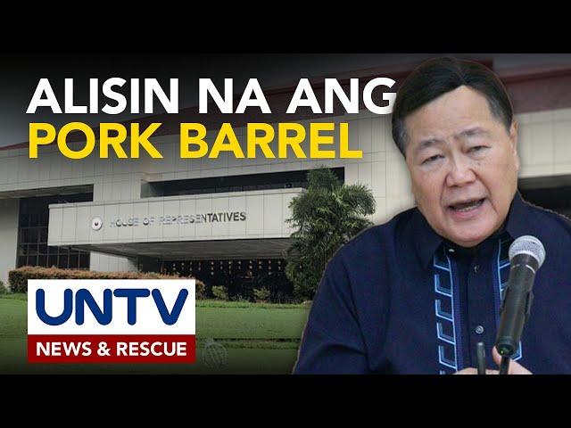 Ret. Justice Carpio, nanawagan sa pagtatanggal ng pork barrel para sa AFP modernization.