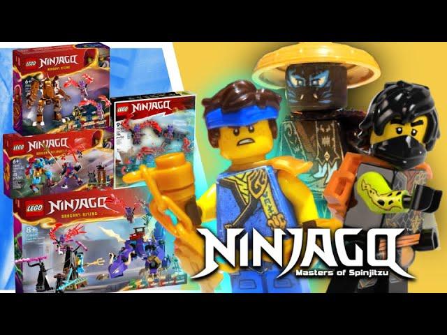 I Built LEGO NINJAGO Dragons Rising sets that LEGO didn't want to…