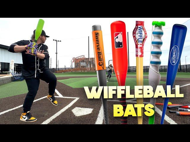 WIFFLEBALL BAT SHOWDOWN | Baseball Bat Bros