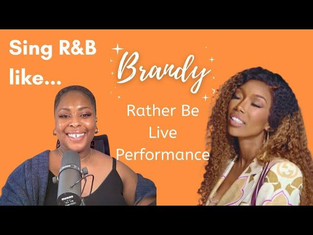 Vocal Coach Teaches How to Sing Like Brandy: R&B Riffs, Runs, Arrangement, and Tone