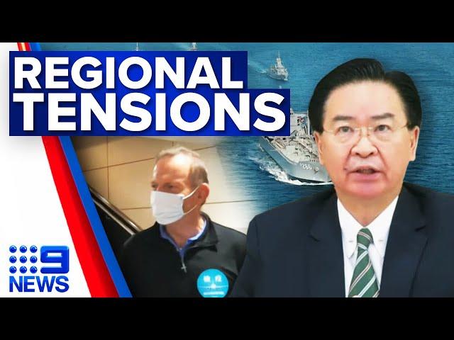 Tony Abbott’s visit to Taiwan likely to enrage China | 9 News Australia