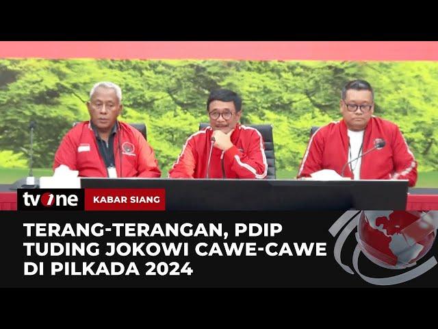 Isu Jokowi Cawe-cawe di Pilkada | Kabar Siang tvOne