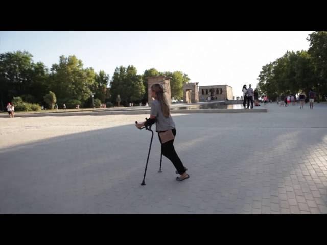 KMINA: The world's first painfree and stylish crutches