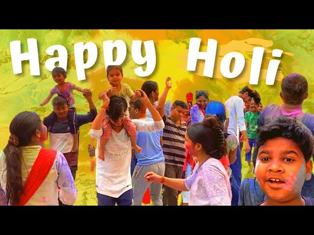 Holi vlog of 2022 | Festival of colours | Lucky’s Life Vlog