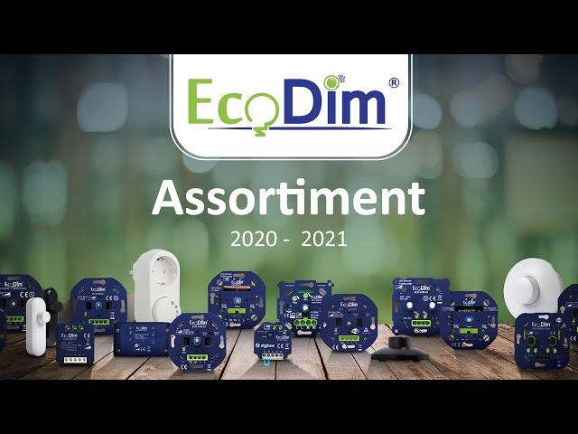 EcoDim led dimmers assortiment 2020-2021  - tot en met 2021