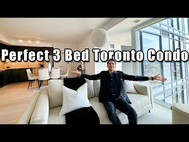 The Perfect 3 Bed Condo: A Spacious Toronto Condo Tour