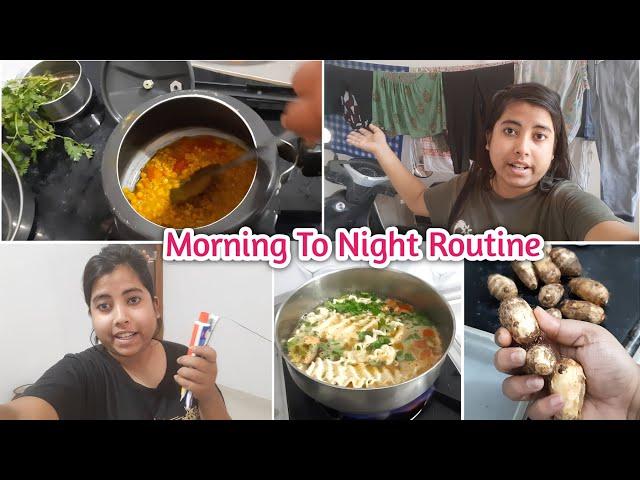 Morning To Night PG Girl Daily Routine Struggles | Cooking For Alone 