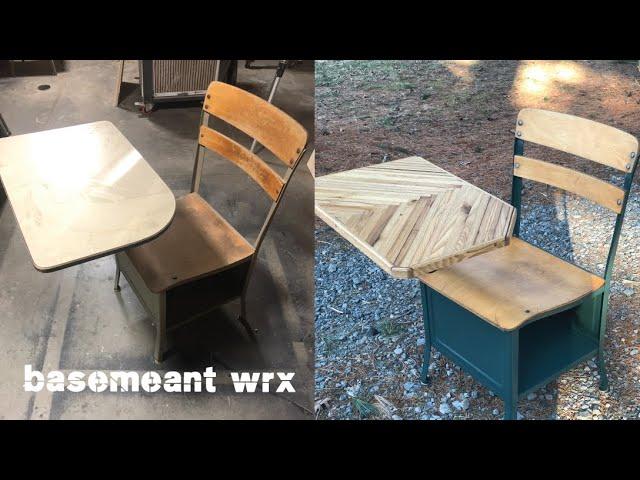 refinishing a vintage school desk - RESCUED season 3 - episode 1