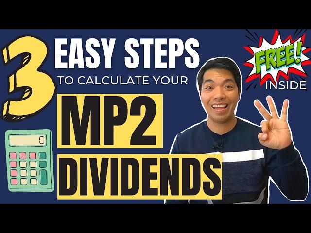 Three (3) Easy Steps to Calculate Your MP2 Dividends - Plus + Freebies Inside!