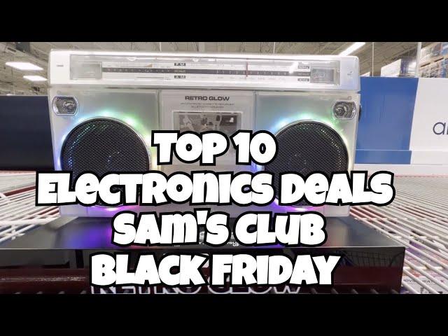 Top 10 Sam's Club Electronics Deals For Black Friday 2024