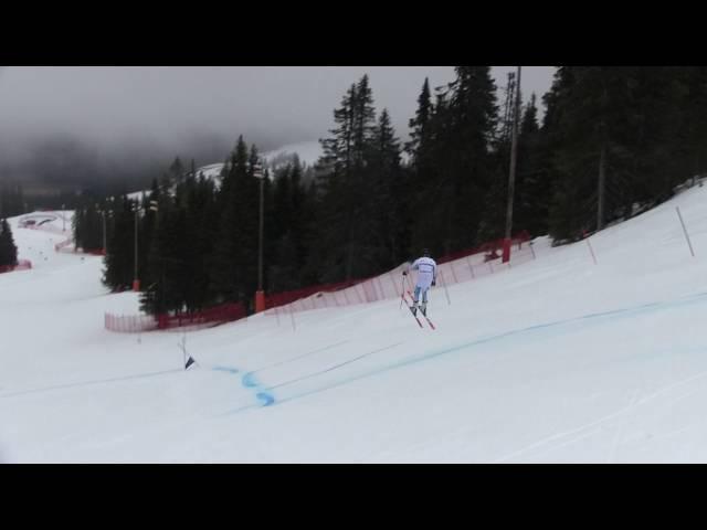 Kvitfjell SG Ryan Cochran Siegle -- Slalom Tokyo Drift