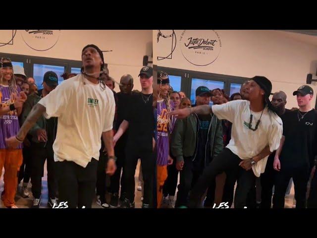 LES TWINS | LARRY'S FREESTYLE  JUSTE DEBOUT WORKSHOP 2023 _ AFTER PARTY