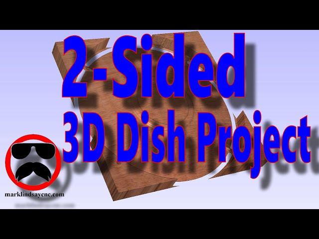 Design a 3D Serving Dish in Vectric VCarve and Aspire