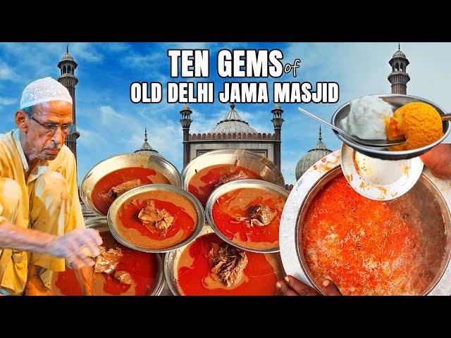 Best Non Veg Street Food at Jama Masjid पुरानी दिल्ली in Ramazan | Best Street Food of Old Delhi! 