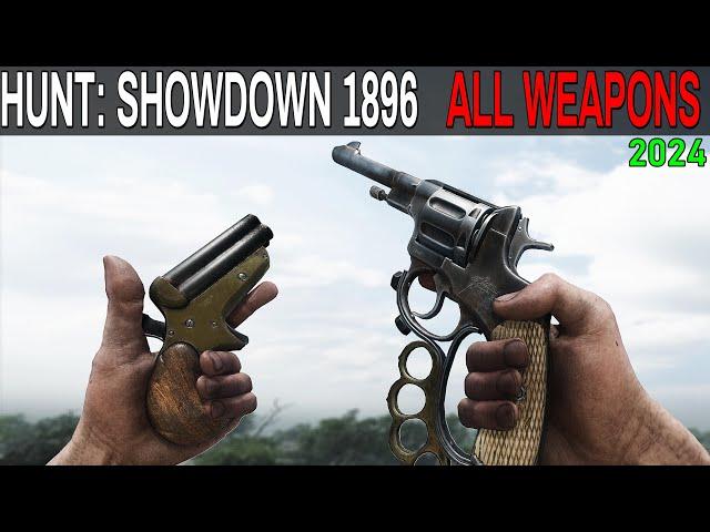 HUNT Showdown 1896 - All Weapons