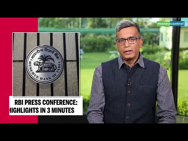 Business Insights | RBI Presser Highlights in 3 minutes