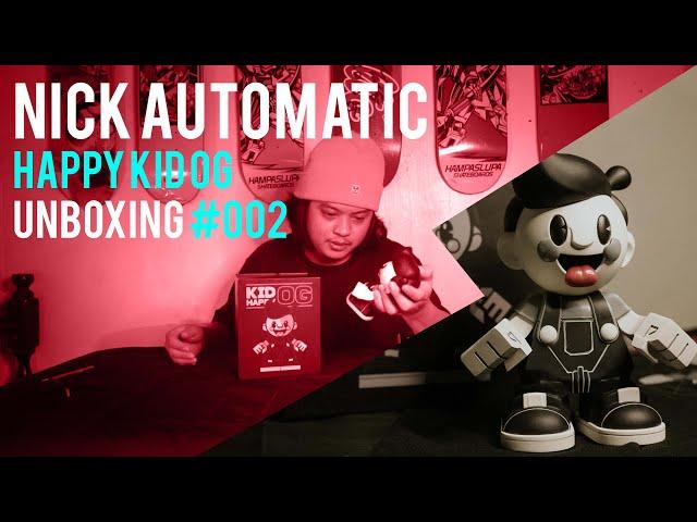 NICK AUTOMATIC Designer Toy - Happy Kid OG Unboxing