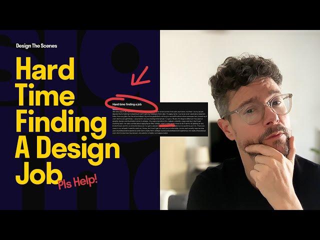 Hard Time Finding A Graphic Design Job