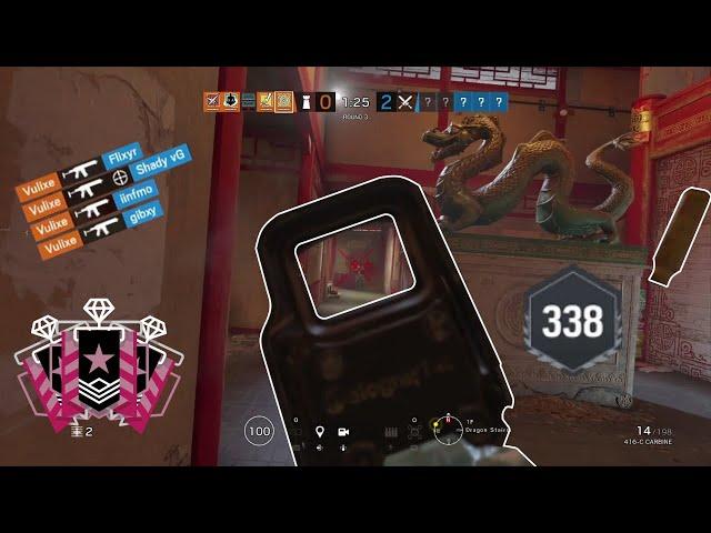 What A Level 300+ Looks Like -Rainbow Six Siege: Console Diamond Ranked