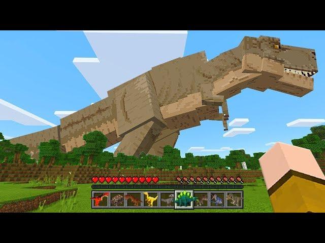 Ich ENTDECKE NEUE DINOSAURIER in Minecraft!