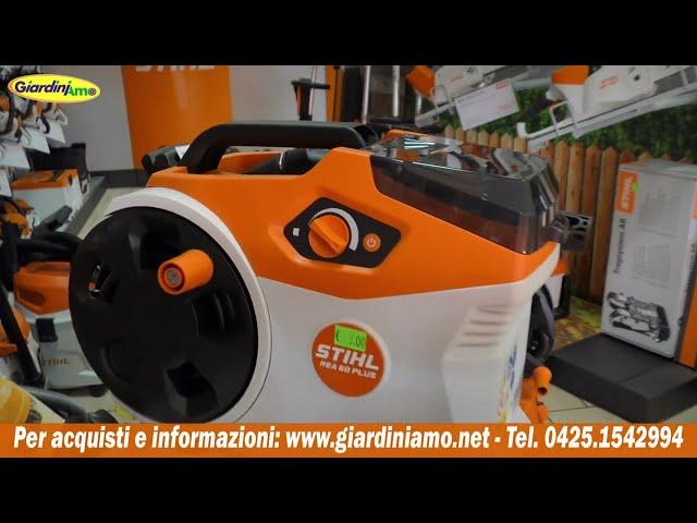 Nuove idropulitrici a batteria Stihl REA 100 e REA 60