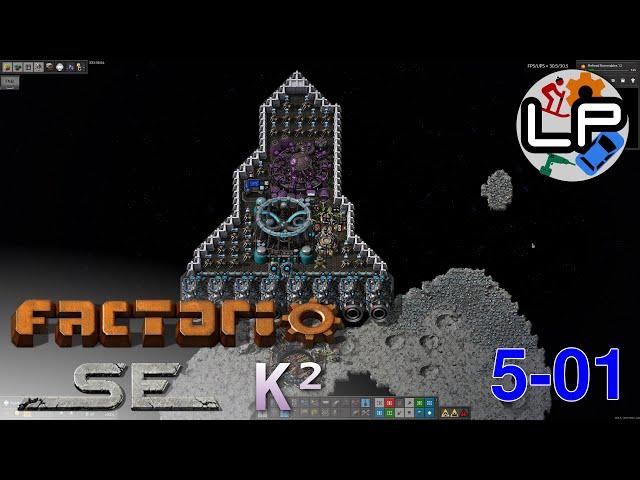 S5-E01 - Arcollector - Laurence Plays Factorio: Space Exploration 0.6 + Krastorio²