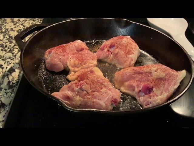 Beginner’s Dinners | Pan-Seared Chicken Thighs