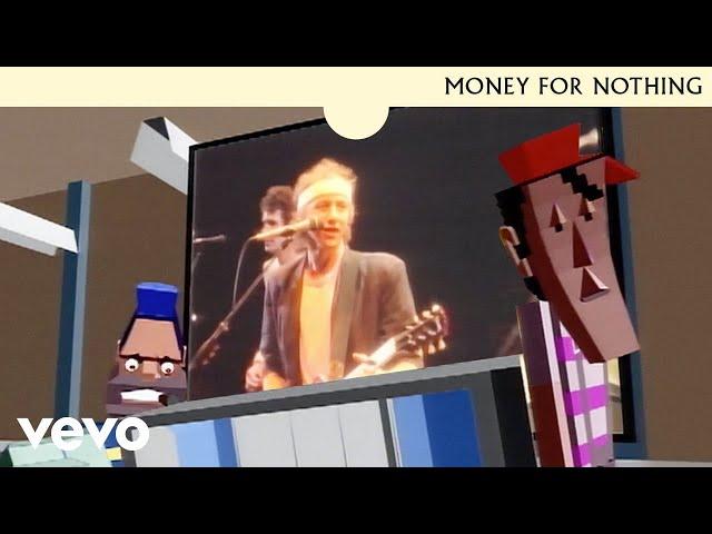 Dire Straits - Money For Nothing (Official Music Video)