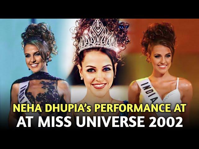 Neha Dhupia’s Performance at Miss Universe 2002 | Miss India 2002