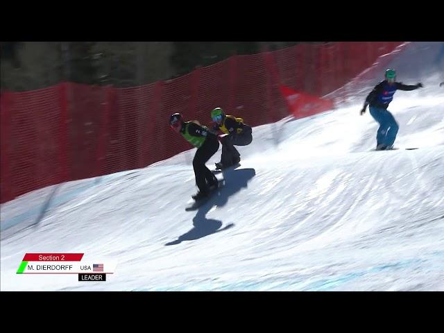 Mick Dierdorff Wins 2019 Snowboardcross World Champs - Solitude Mountain