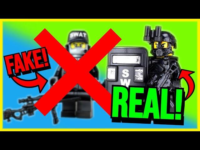 I Bought FAKE LEGO SWAT Minifigures...