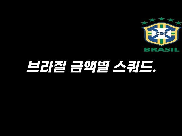 급여 260 브라질은 이렇게만 짜세요. FC온라인