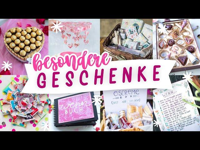 Besondere und ausgefallene Geschenke selber machen | Die besten Ideen | TRYTRYTRY