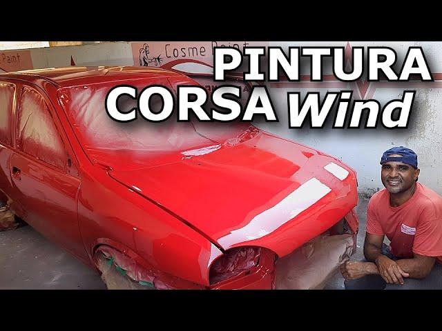 Pintura Automotiva Corsa Vermelho 1998 Super Dicas