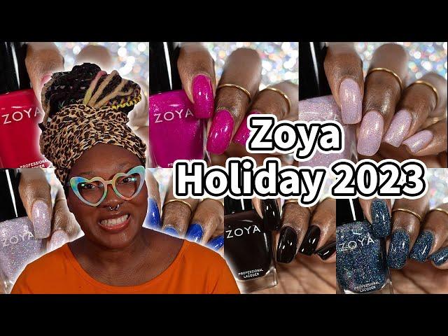 Zoya Magical Winter/Holiday 2023 Nail Polish Collection Swatches And Review