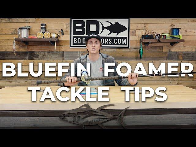 Bluefin Tuna Foamer Fishing Gear and Tackle Tips