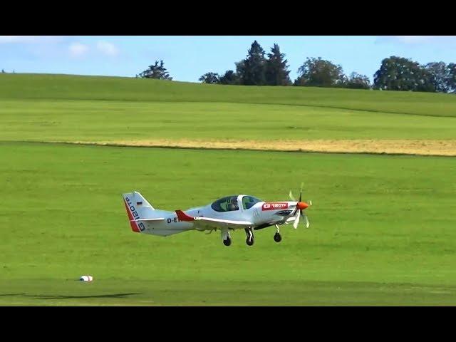 Grob G120TP - turboprop trainer display - Albstadt Degerfeld Airshow 2018