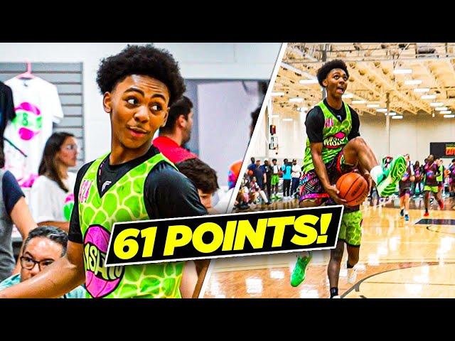 Shiftiest Guard in The Nation Dropped 61 POINTS At The MSHTV Camp!