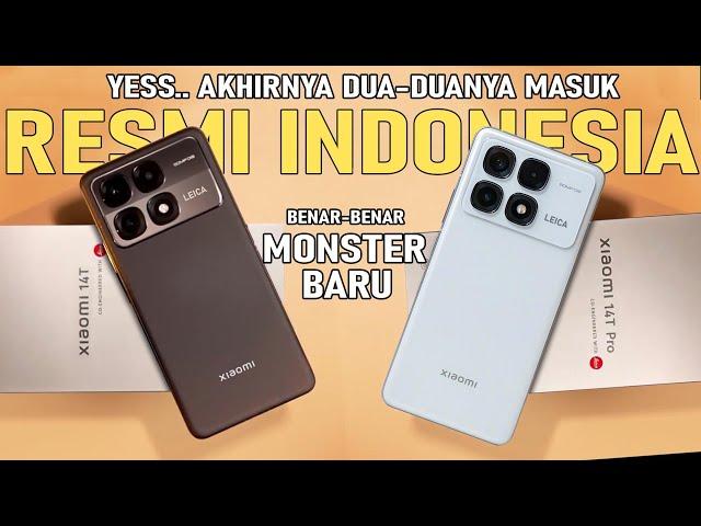 XIAOMI 14T PRO & XIAOMI 14T Dipastikan Masuk Resmi INDONESIA...