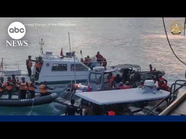 US renews warning after officials say Chinese forces seized 2 boats in Philippines