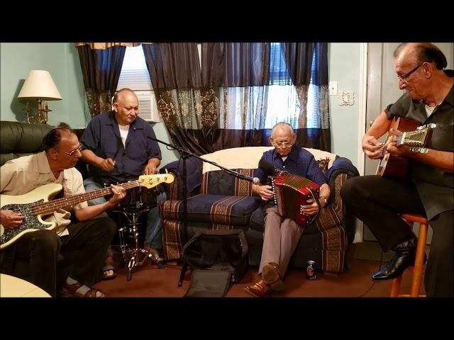 Eddie & Ruben Jimenez with Santiago Jimenez, Jr. & Robert Jimenez "El Trenecito"